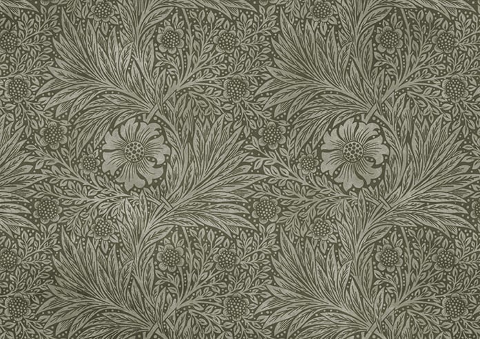 William Morris At Home Marigold Velvet, Sage - Twist&Fit Roman Blind - Image 8